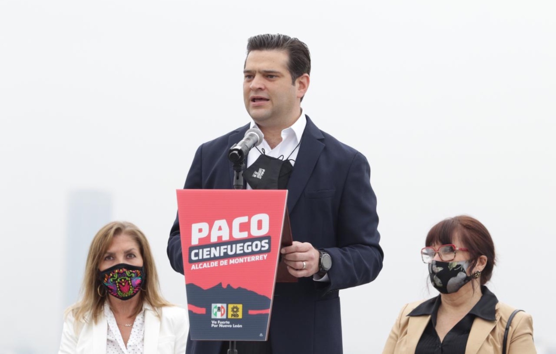 Inicia Paco Cienfuegos campaña rumbo a alcaldía de Monterrey