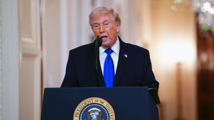 Donald Trump y el clima: reunión cancelada en Camp David por mal tiempo