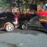Conductor de Jeep Cherokee embiste vehículos y se da a la fuga en Monterrey