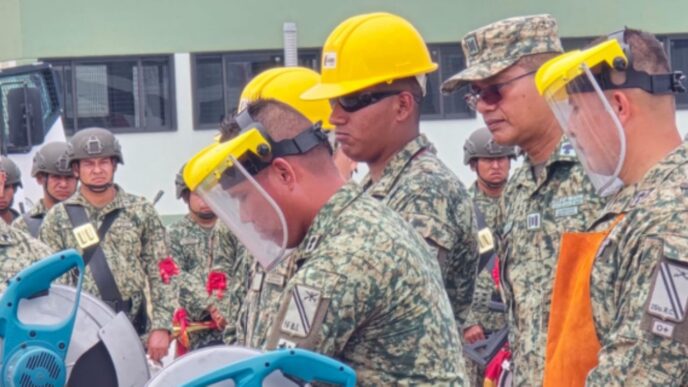 Ejército de México destruye más de mil armas en Nuevo León