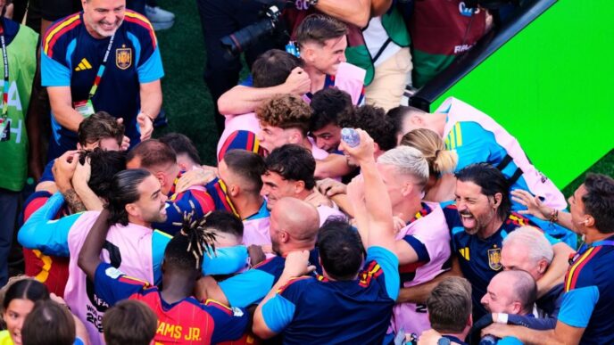 Ferran Torres destaca la unión de España tras su gol clave