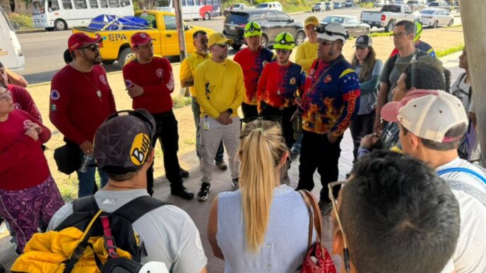 Los Topos de México envían solidaridad al pueblo de Venezuela