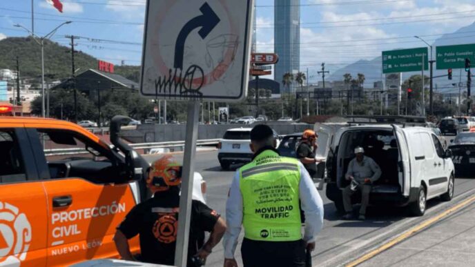 Peatón atropellado en Monterrey deja ver problemas viales en Gonzalitos