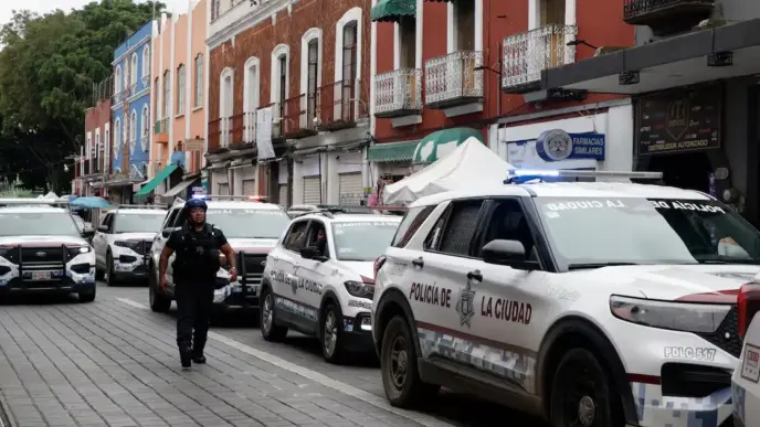 Puebla registra 70 detenidos y baja en recuperación de vehículos